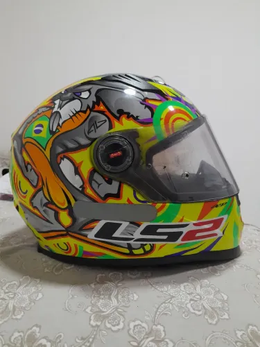 CAPACETE LS2 ALEX BARROS ORIGINAL.