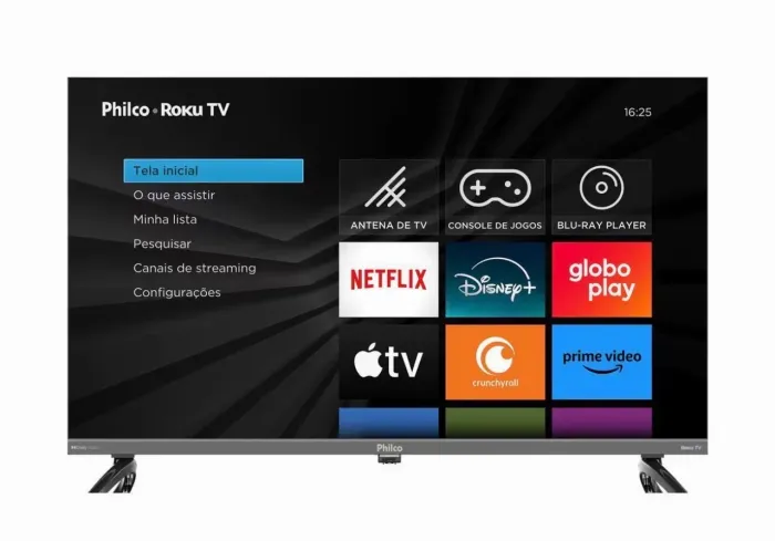 Smart TV 43? FHD Philco P43KRA LED Roku TV HDR10 Dolby Audio