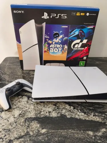 Ps5 slim mídia digital na garantia