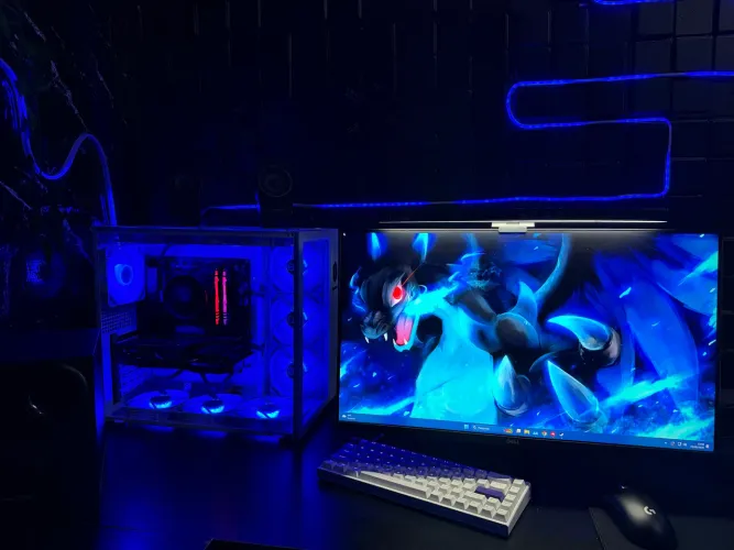 PC GAMER RYZEN 5700x3D + MONITOR 240HZ + COMPLETO
