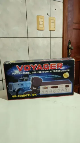 Raridade! Vendo rádio px Voyager vr-158 egtl dx malasiano!