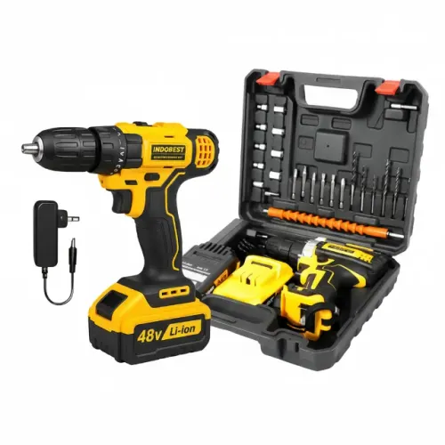 OFERTA DE CARNAVAL - Kit Completo - Parafusadeira, Martelete e Furadeira com 2 Baterias 48