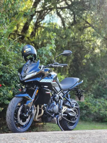 Tiger Sport 660 Preta Único Dono 25/26 Revisoes na Triumph Curitiba - Leia a Descrição