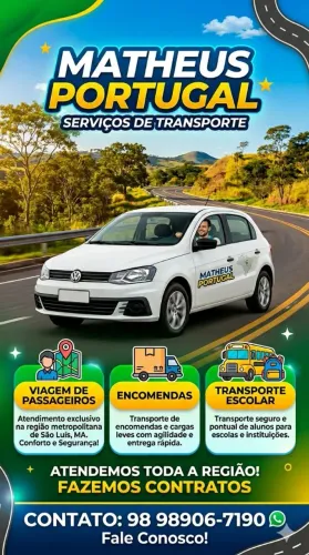 Transporte de passageiros e encomendas