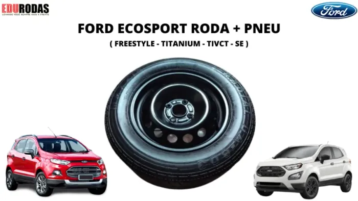 Roda + Pneu Ford Ecosport Original Aro 15 F:4x108