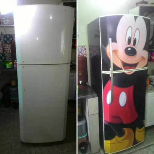 Envelopamento de Geladeira