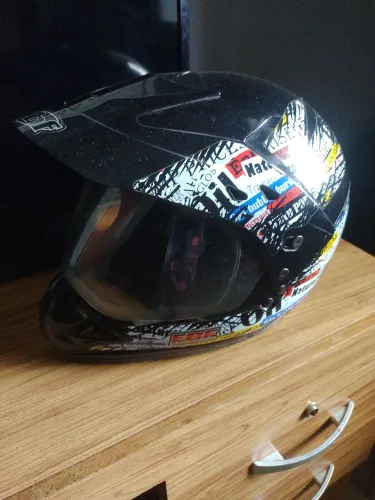 Capacete ebf excelente estado de conservação