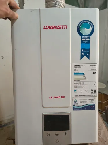 Aquecedor de passagem Lorenzetti lz 2000 