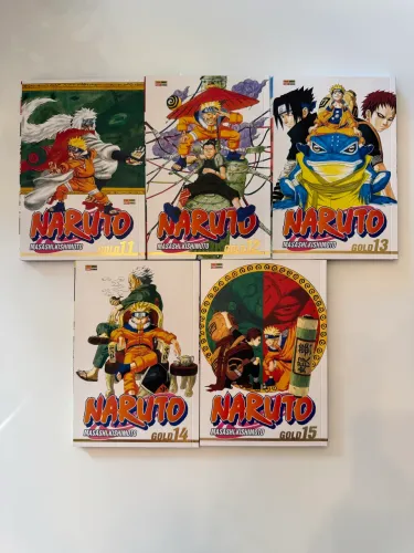 Mangas Naruto Gold (11 ao 15)