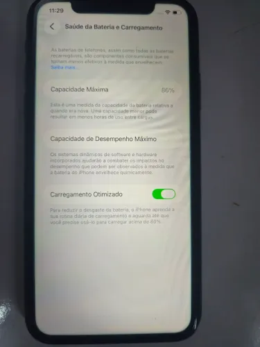 IPHONE 11 86% BATERIA COM ACESSORIOS