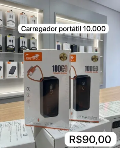 Carregador portátil várias capacidades