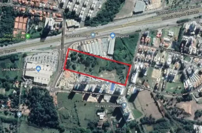 Área à venda, 35698 m² - Parque Campolim - Sorocaba/SP