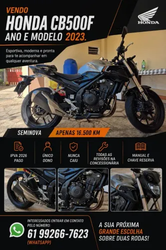 Honda CB500F 2023