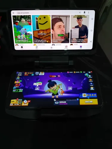 Rog phone completo celular gamer com dock
