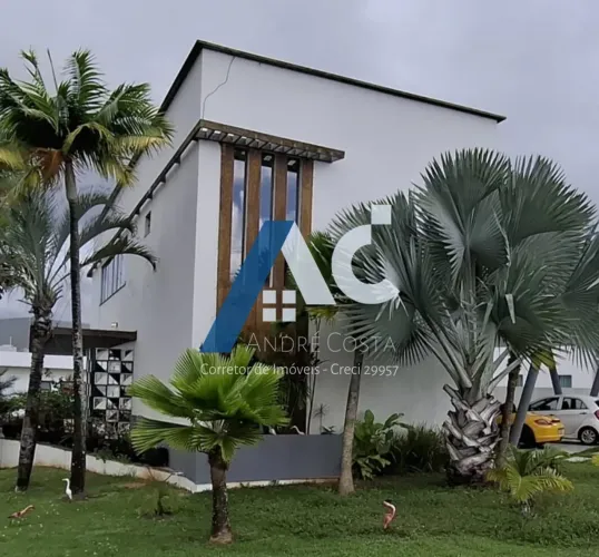 LOCAÇÃO | CASA DE ALTO PADRÃO 5 SUÍTES ALPHAVILLE LITORAL NORTE 1