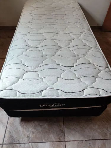 Cama box solteiro Ortobom