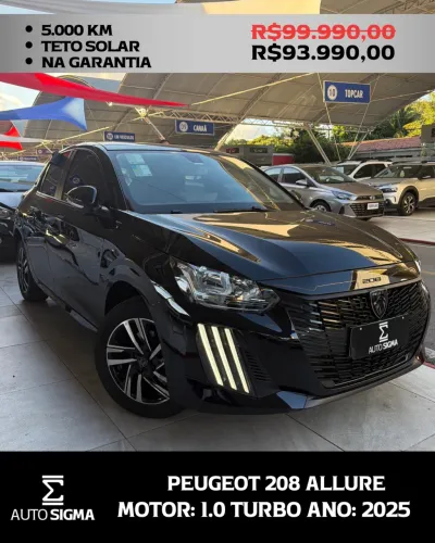 Peugeot 208 Allure 1.0 Tubo Flex 5P Aut. 2025