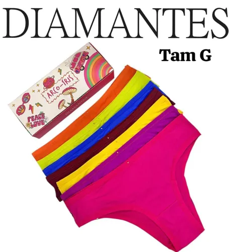 Kits Calcinhas Diamantes