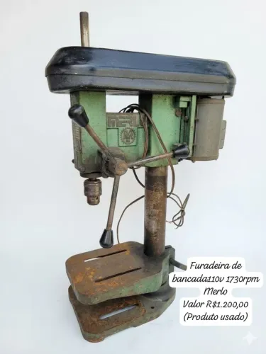 Equipamentos industriais para serralharia, oficinas, marcenaria e uso profissional