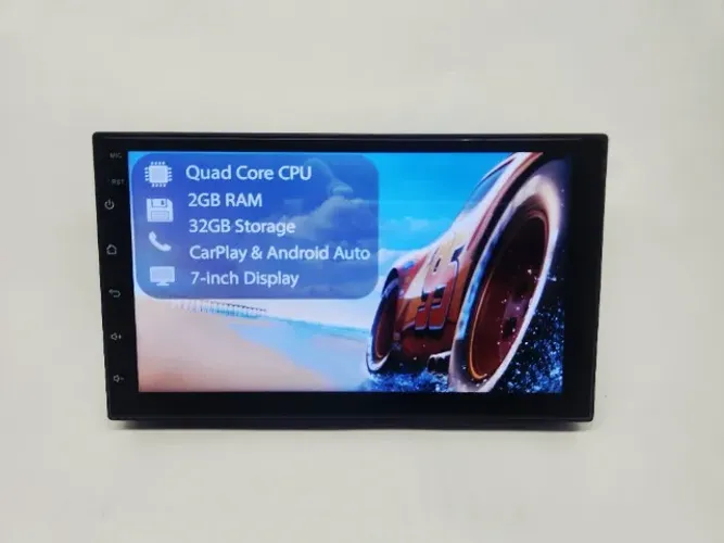 Multimídia Android 7 polegadas 2din GPS Carplay