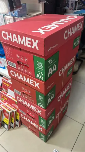 caixa de papel a4