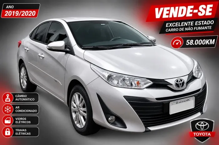 Toyota Yaris XL Sedan 1.5 Flex 16V 4P Aut. 2020