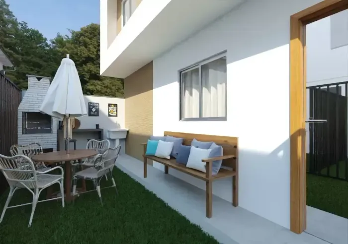 Casa duplex com 2 quartos, 1 vaga, 46 m² de 2 Quartos em Alterosas