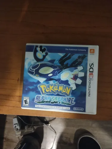 Pokémon Alpha Sapphire completo e em perfeito estado; acompanha encarte original