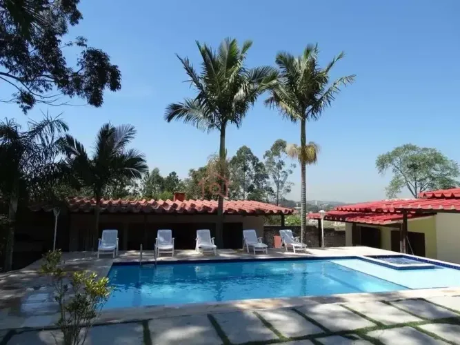 Terrea em condomínio, piscina, área gourmet, toda mobiliada Parque Rizzo Cotia