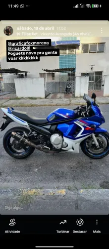 GSXf 650 2010 moto revisada.