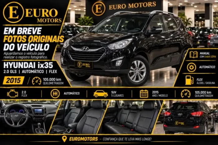 Hyundai IX35 GLS 2.0 16V 2WD Flex Aut. 2015