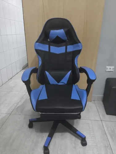 Cadeira De Escritório Gamer Nitro Ergonômica Estofado Couro Sintético