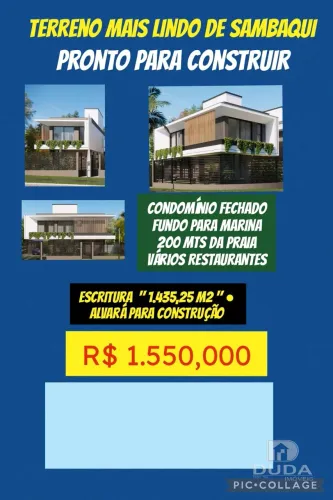 *Terreno à Venda - Condomínio Fechado Sambaqui*