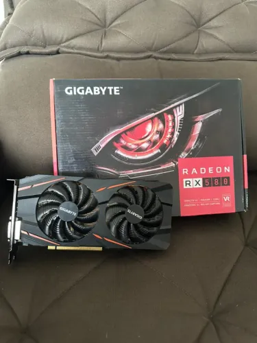 RX 580 Gigabyte RETIRADA DE PEÇAS
