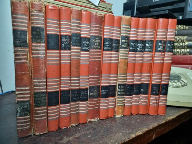 O Mundo da Criança coleção livros