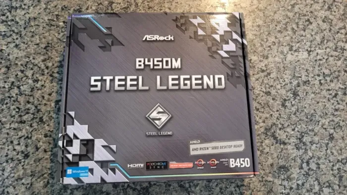 Placa-Mãe ASRock B450 Steel Legend