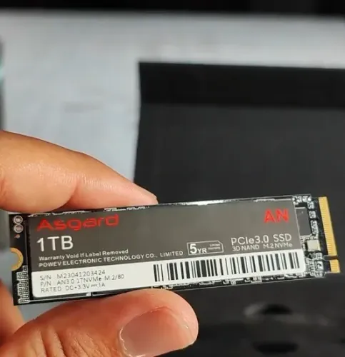 SSD m2 Asgard AN3.0 1 TB M.2 Leitura 3300 Escrita 3000