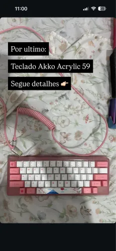 Teclado RGB Akko Acrylic 59