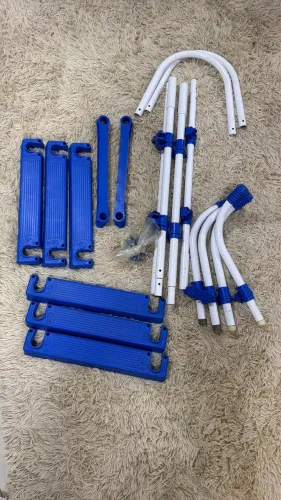 Escada para piscina inflável piscina de lona 