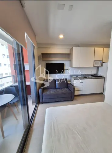 Studio em Consolação: Apartamento para locação com 1 quarto, 1 banheiro e 1 vaga de garage