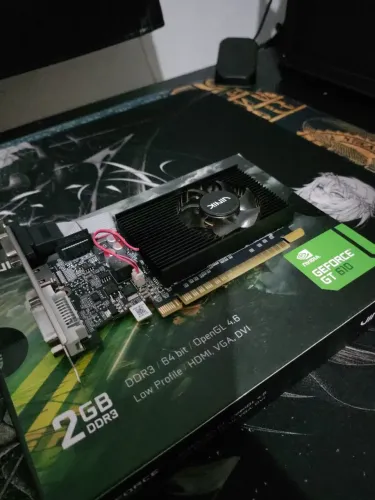 Placa de vídeo Nvidia Gt 610 2gb ddr3