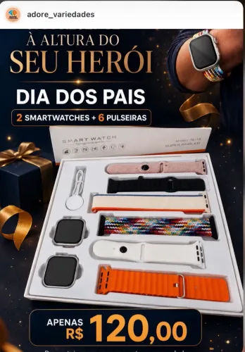 Relógio smartwatch