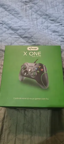 Vendo esse controle novo na caixa