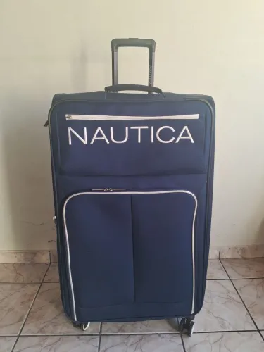 Mala de viagem Nautica grande, 70 cm de altura, capacidade 23kg a 32kg
