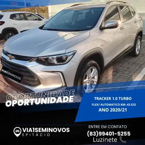 Chevrolet Tracker 1.0 Turbo 12V Flex Aut. (pcd) 2021