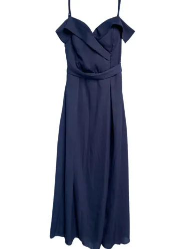 Vestido de Festa Longo Azul Marinho, Tamanho M