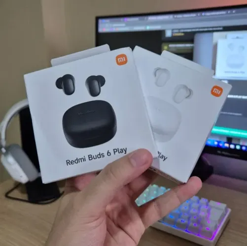 Fone Bluetooth Sem Fio Xiaomi Redmi Buds 6 Pla