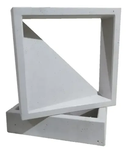 Cobogó Triângulo de Concreto 39x39 cm