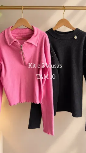 Blusa infanto-juvenil