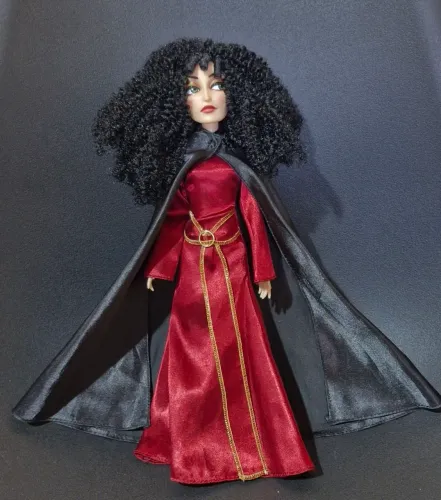 Barbie boneca mamãe Gothel Rapunzel 